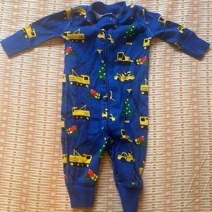 Hanna Anderson holiday pajamas 0-3 months